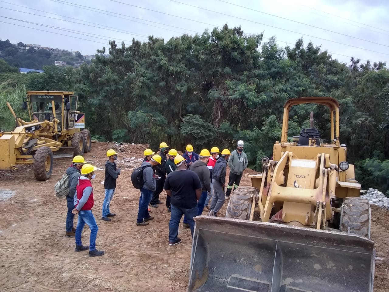 Treinamento de empilhadeira